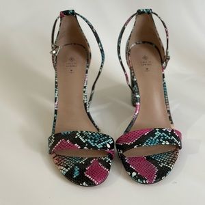 Women’s Snake Print Heels Size 8